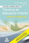 TECNICOS EDUCACION INFANTIL COM. EXTREMADURA TEMARIO VOL. II