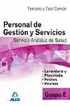 PERSONAL DE GESTION Y SERVICIOS SAS - TEMARIO Y TEST COMUN