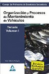 V. 1 ORGANIZACION Y PROCESOS DE MANTENIMIENTO DE VEHICULOS PROFESORES