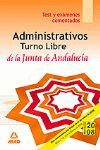 TEST Y EXAMENES COMENTADOS ADMINISTRATIVOS LIBRE JUNTA DE ANDALUCIA 08