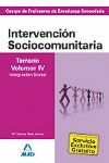 VOL IV TEMARIO INTERVENCION SOCIOCOMUNITARIA - CUERPO PROF. ESO
