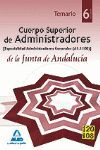 VOL VI CUERPO SUPERIOR DE ADMINISTRADORES ESP.ADMIN.GENERALES JUNTA 08