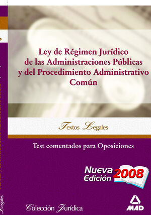 LEY DE REGIMEN JURIDICO DE LAS ADMINISTRACIOES PUBLICAS Y PROCEDIMIENT