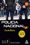 ESCALA BASICA POLICIA NACIONAL VOL 1. CIENCIAS JURIDICAS