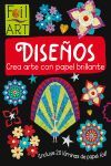 FOIL ART: DISEÑOS (CREA ARTE CON PAPEL BRILLANTE).