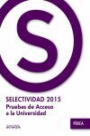 SELECTIVIDAD FÍSICA 2015