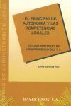 PRINCIPIO DE AUTONOMIA Y LAS COMPETENCIAS LOCALES 2002