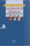 VOCABULARIO BASICO ( ESPAÑOL INGLES ALEMAN FRANCES E ITALIANO)