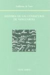 HISTORIA DE LAS LITERATURAS DE VANGUARDIA.