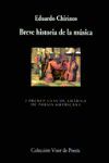 BREVE HISTORIA DE LA MUSICA (POESIA)