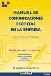 MANUAL DE COMUNICACIONES ESCRITAS DE LA EMPRESA