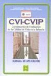 CVI CVIP MANUAL DE APLICACION  CALIDAD DE VIDA EN LA INFANCIA