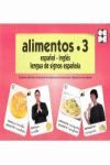 ALIMENTOS 3 - BARAJA ESPAÑOL/INGLES/SIGNOS