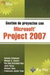 GESTION PROYECTOS CON MICROSOFT PROJECT 2007