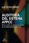 AUDITORIA DEL SISTEMA DE APPCC - COMO VERIFICAR LOS SISTEMAS D GESTION