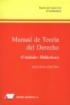 MANUAL DE TEORÍA DEL DERECHO (UNIDADES DIDÁCTICAS).
