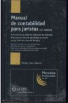 MANUAL DE CONTABILIDAD PARA JURISTAS - 2.ª EDICIÓN