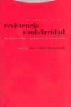 RESISTENCIA Y SOLIDARIDAD GLOBALIZACION CAPITALISTA Y LIBERACION