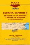 ESPAÑA CENTRO 2 MAPA DESPLEGABLE 2002