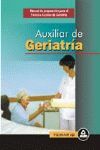 AUXILIAR DE GERIATRIA - MANUAL DE PREPARACION  - TEMARIO