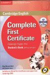 COMPLETE FIRST CERTIFICATE  ESSENTIAL  STUDENT´S WITH CD ROM WITHOUT KEY