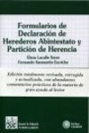 FORMULARIOS DE DECLARACION DE HEREDEROS ABINTESTATO Y PARTICION HERENC