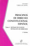 PRINCIPIOS DE DERECHO CONSTITUCIONAL ESPAÑOL I SISTEMAS Y FUENTES
