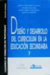 DISEÑO Y DESARROLLO CURRICULUM EDUCACION SECUNDARIA