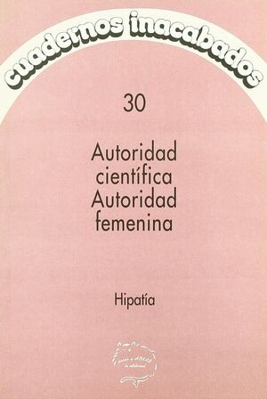 AUTORIDAD CIENTÍFICA, AUTORIDAD FEMENINA