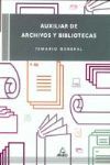 AUXILIAR DE ARCHIVO Y BIBLIOTECA