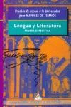 LENGUA Y LITERATURA PRUEBA ESPECÍFICA : PRUEBAS DE ACCESO A LA UNIVERS