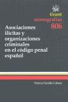 ASOCIACIONES ILÍCITAS Y ORGANIZACIONES CRIMINALES EN EL  CÓDIGO PENAL ESPAÑOL