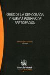 CRISIS DE LA DEMOCRACIA Y NUEVAS FORMAS DE PARTICIPACION