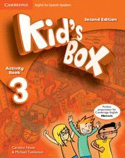 KID'S BOX FOR SPANISH SPEAKERS  LEVEL 3 ACTIVITY BOOK WITH CD ROM AND MY HOME BO