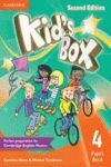 KID´S BOX FOR SPANISH SPEAKERS LEVEL 4 PUPIL´S BOOK SECOND EDITION