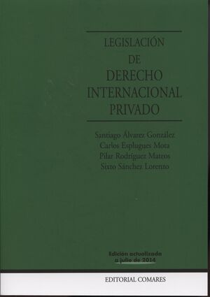 LEGISLACIÓN DE DERECHO INTERNACIONAL PRIVADO