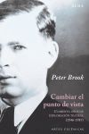 CAMBIAR EL PUNTO DE VISTA. CUARENTA AÑOS DE EXPLORACION TEATRAL (1946-1987)