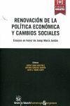 RENOVACION DE LA POLITICA ECONOMICA Y CAMBIOS SOCIALES