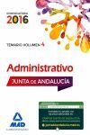 2016 T-4 ADMINISTRATIVO JUNTA DE ANDALUCIA