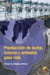 PRODUCCIÓN DE LECHE, HUEVOS Y ANIMALES PARA VIDA.
