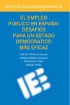 EMPLEO PÚBLICO EN ESPAÑA: DESAFÍOS PARA UN ESTADO DEMOCRATICO MAS EFICAZ