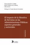 IMPACTO DE LA DIRECTIVA DE SERVICIOS EN LAS ADMINISTRACIONES PUBLICAS
