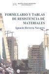 FORMULARIO Y TABLAS RESISTENCIA MATERIALES