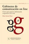 GABINETES DE COMUNICACIÓN ON LINE : CLAVES PARA GENERAR INFORMACIÓN CORPORATIVA EN LA RED