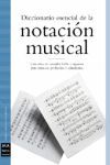 DICCIONARIO ESENCIAL DE NOTACION MUSICAL