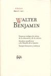 WALTER BENJAMIN O.C LIBRO II/VOL.I