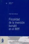 FISCALIDAD DE INVERSION BURSATIL EN IRPF