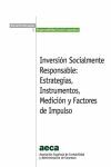INVERSION SOCIALMENTE RESPONSABLE: ESTRATEGIAS, INSTRUMENTOS, MEDICION Y FACTORES DE IMPULSO