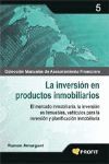INVERSION EN PRODUCTOS INMOBILIARIOS