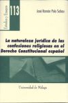 NATURALEZA JURIDICA CONFESIONES RELIGIOSAS EN DERECHO CONSTITUCIONAL E